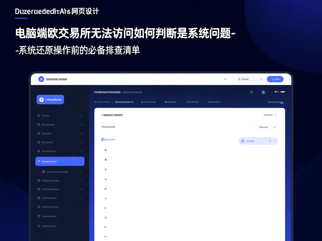 系统还原流程图